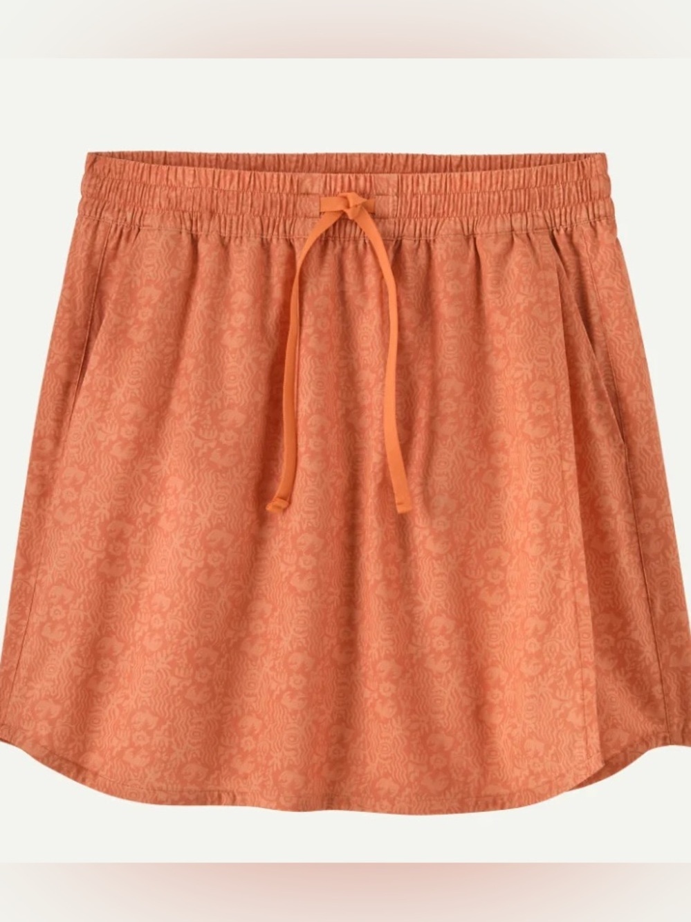 NWT Patagonia Women's Fleetwith Skort sz XL rock melon (D)
